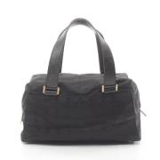 Chanel Vintage Pre-owned Canvas handvskor Black, Dam