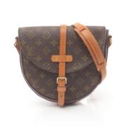 Louis Vuitton Vintage Pre-owned Canvas crossbodyvskor Brown, Dam