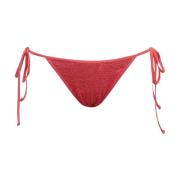 Bond-Eye Röd Palmtryck Bikini Underdel Red, Dam