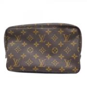 Louis Vuitton Vintage Pre-owned Tyg louis-vuitton-vskor Brown, Dam