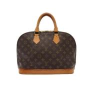 Louis Vuitton Vintage Pre-owned Canvas handvskor Brown, Dam