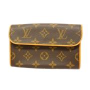 Louis Vuitton Vintage Pre-owned Canvas kuvertvskor Brown, Dam