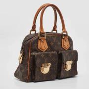 Louis Vuitton Vintage Pre-owned Canvas louis-vuitton-vskor Brown, Dam