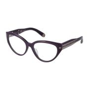 Philipp Plein Lila Cat Eye Optiska Ramar Purple, Dam