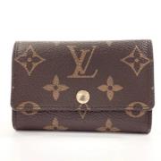 Louis Vuitton Vintage Pre-owned Canvas nyckelhllare Brown, Dam