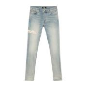 Amiri Ljusblå Skinny Denim Jeans Blue, Herr