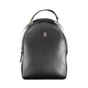 Tommy Hilfiger Svart Polyeten Ryggsäck Black, Dam