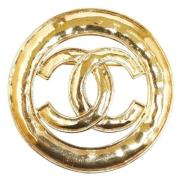 Chanel Vintage Pre-owned Metall chanel-smycken Yellow, Dam