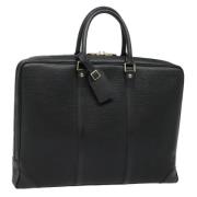 Louis Vuitton Vintage Pre-owned Laeder portfljer Black, Dam