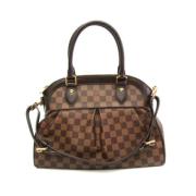 Louis Vuitton Vintage Pre-owned Canvas louis-vuitton-vskor Brown, Dam