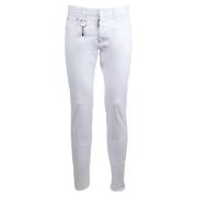 Dsquared2 Jeans med bomull och elastanblandning White, Dam