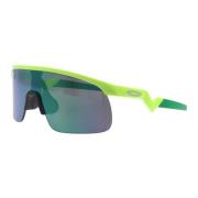 Oakley Sportig Fyrkantig Solglasögon OJ 9010 Green, Unisex