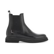 Dolce & Gabbana Chelsea Ankelboots med Brogue-detaljer Black, Herr