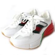 Gucci Vintage Pre-owned Laeder sneakers White, Dam