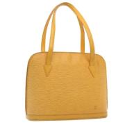 Louis Vuitton Vintage Pre-owned Laeder louis-vuitton-vskor Yellow, Dam