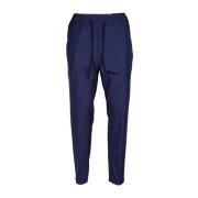 Dondup Herr dragsko byxor, Slim Fit Blue, Herr