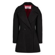 Nina Ricci Oversize Revers Ullkappa Black, Dam