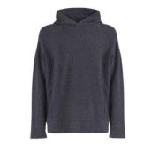 Isabel Benenato Grå Merino Cashmere Hoodie Gray, Herr