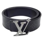 Louis Vuitton Vintage Pre-owned Canvas skrp Black, Herr