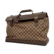 Louis Vuitton Vintage Pre-owned Tyg louis-vuitton-vskor Brown, Dam