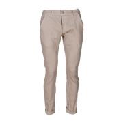 Dondup Slim Fit Herrjeans, Tillverkad i Italien Beige, Herr