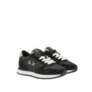 Sun68 Ally Gold Silver Dam Sneakers Black, Dam