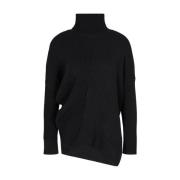 Armani Exchange Svart Pullover Tröja 6dym1h ym1rz Black, Dam