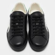 Gucci Vintage Pre-owned Laeder sneakers Black, Herr