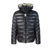 Blauer Svart huva nylonrock Black, Herr