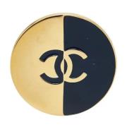 Chanel Vintage Pre-owned Metall chanel-smycken Yellow, Dam