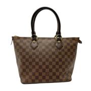 Louis Vuitton Vintage Pre-owned Canvas louis-vuitton-vskor Brown, Dam