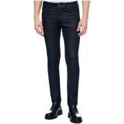 Jacob Cohën Mörkblå Regular Fit Jeans Blue, Herr