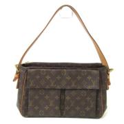 Louis Vuitton Vintage Pre-owned Tyg louis-vuitton-vskor Brown, Dam