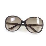 Gucci Vintage Pre-owned Plast solglasgon Brown, Dam