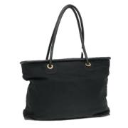 Celine Vintage Pre-owned Nylon totevskor Black, Dam