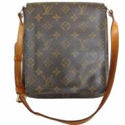 Louis Vuitton Vintage Pre-owned Canvas louis-vuitton-vskor Brown, Dam