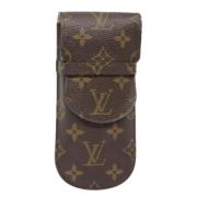 Louis Vuitton Vintage Pre-owned Canvas necessrer Brown, Dam