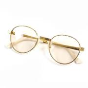 Gucci Vintage Pre-owned Metall solglasgon Yellow, Dam