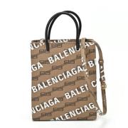 Balenciaga Vintage Pre-owned Canvas balenciaga-vskor Brown, Dam