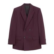 Filippa K Klassisk Dubbelknäppt Blazer Red, Dam