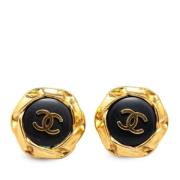 Chanel Vintage Pre-owned Tyg chanel-smycken Black, Dam