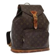 Louis Vuitton Vintage Pre-owned Canvas ryggsckar Brown, Dam