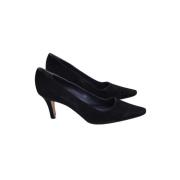 Manolo Blahnik Pre-owned Pre-owned Mocka klackskor Black, Dam