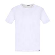 Tom Ford Stretch Bomull Rundhals T-shirt White, Herr