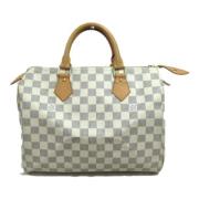 Louis Vuitton Vintage Pre-owned Canvas louis-vuitton-vskor White, Dam