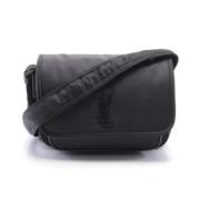 Yves Saint Laurent Vintage Pre-owned Canvas axelremsvskor Black, Dam