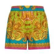 Versace Casual Denim Shorts för Män Multicolor, Dam