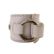 Celine Vintage Pre-owned Laeder armband White, Dam