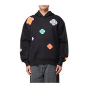 The North Face Oversized Hoodie med Framficka Black, Herr