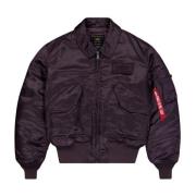 Alpha Industries Heritage Plum Bomberjacka Purple, Herr